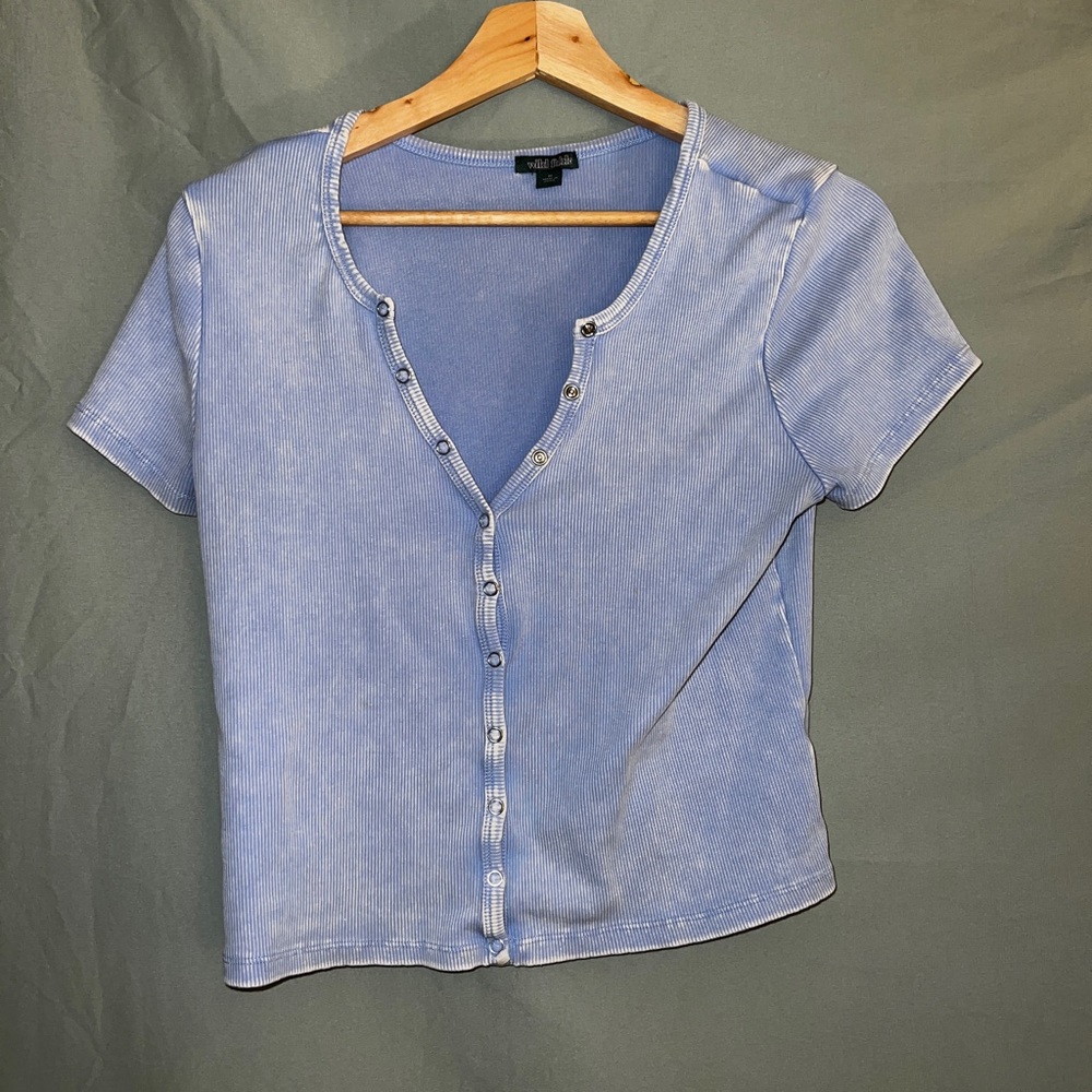 Cute blue T shirt